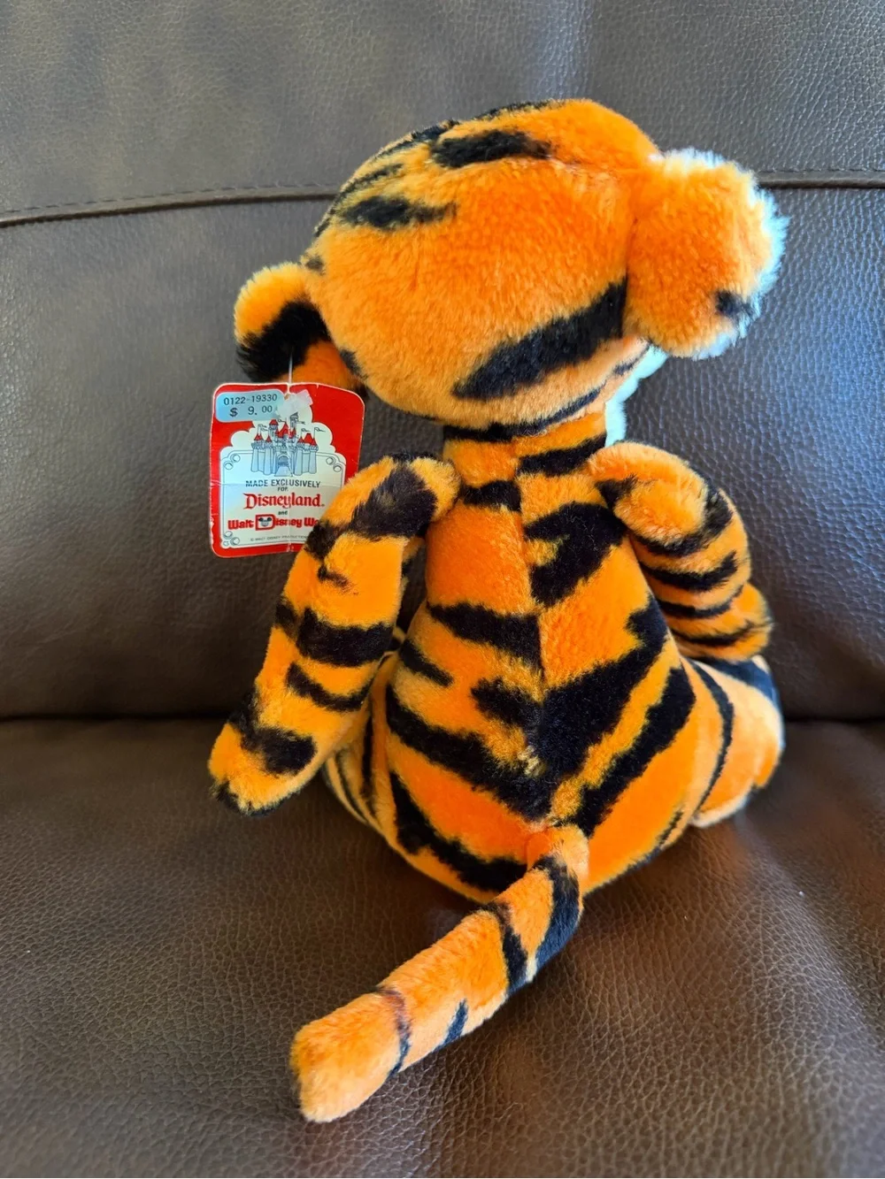 Vintage Disney Parks Tigger Plush with Original Tag- Walt Disney World- Korea.